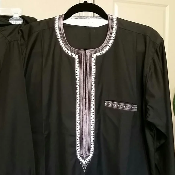 NWOT Men's African Agbada tunic and pant set